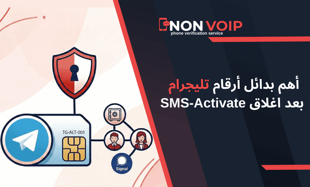 أهم بدائل أرقام تليجرام بعد اغلاق SMS-Activate في 2026