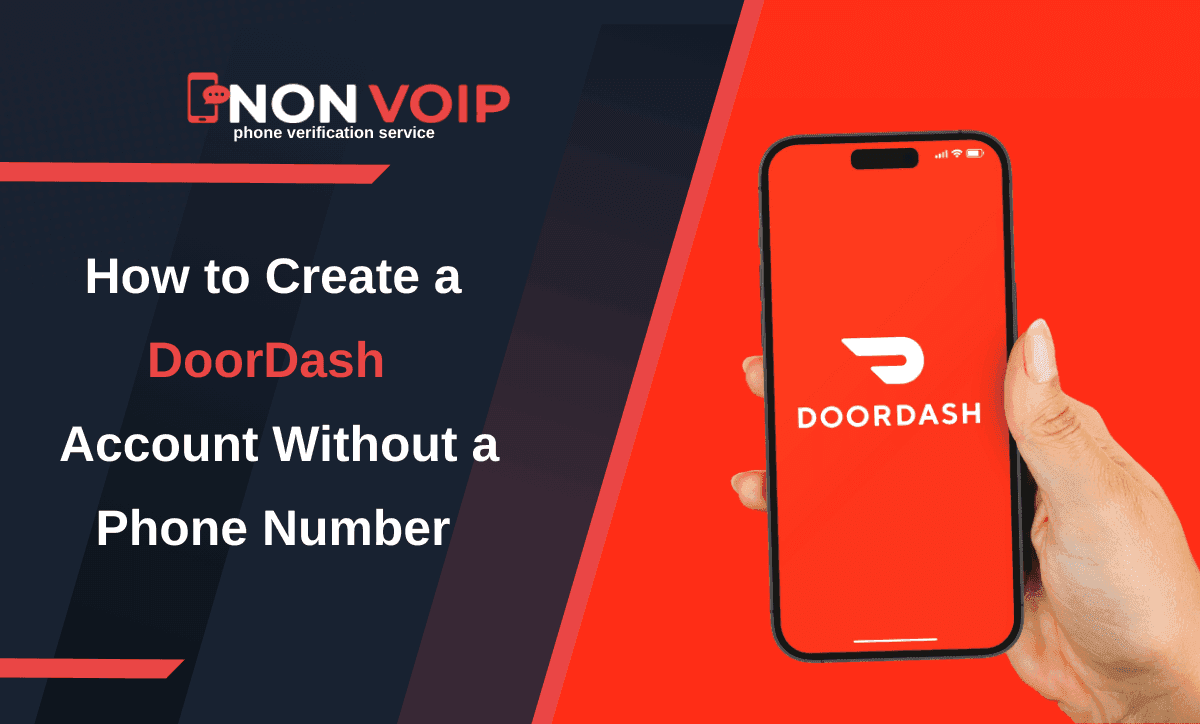 How to Create a DoorDash Account Without a Personal Number