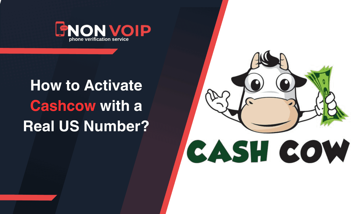 How to Activate Cashcow with a Real US Number?