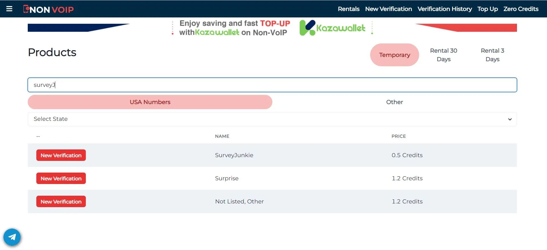 How to create a Survey Junkie account with Non-VoIP numbers?