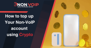 How to top up your Non-VoIP account using crypto