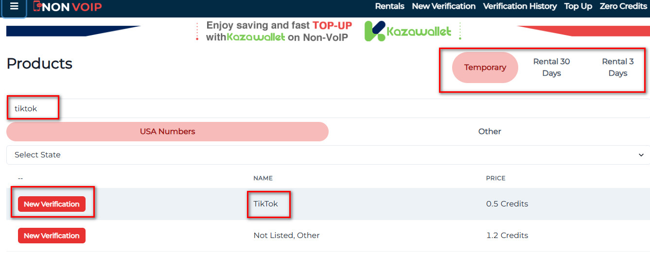 How do you get a US Number to Activate TikTok via Non-VoIP?