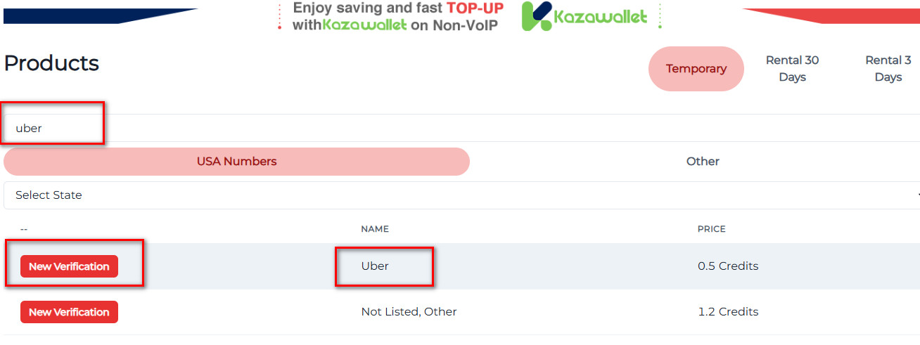 Steps to use Uber without phone number using Non-VOIP: