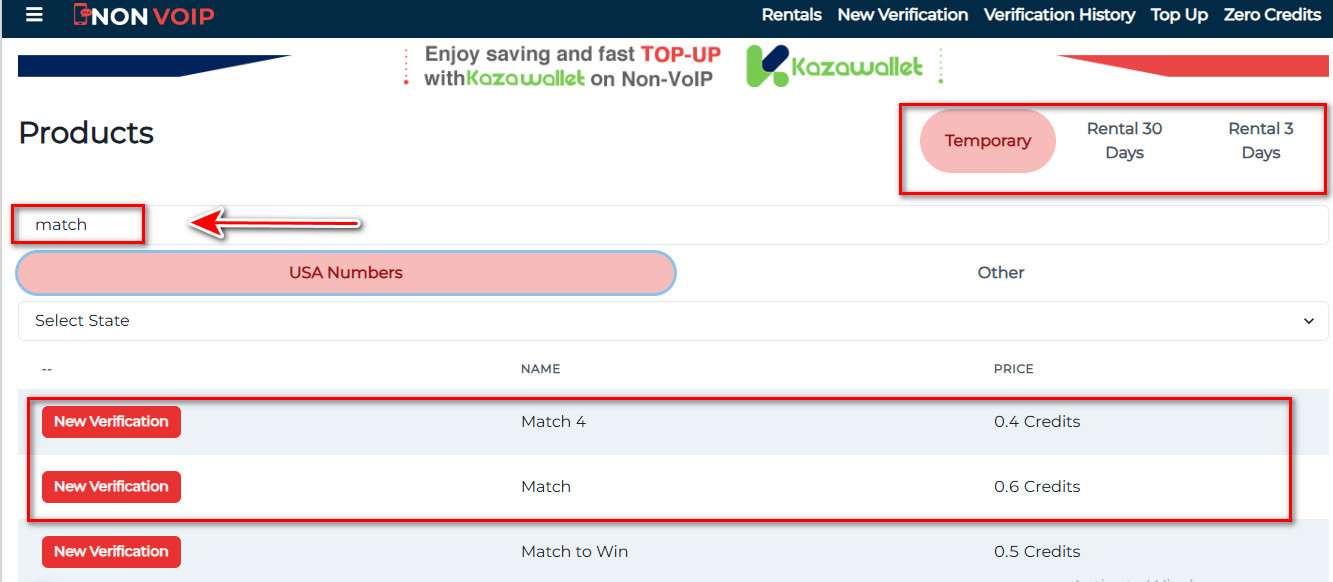 How to Create Match Account Without Phone Number Using Non-VOIP
