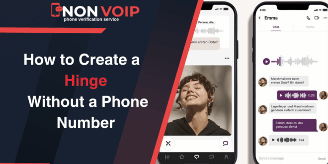 How to Create a Hinge Account Without a Personal Phone Number