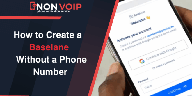 How to Create Baselane Account Without Phone Number 2025