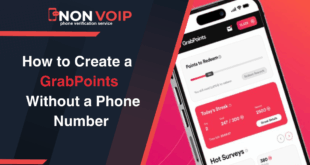 Steps to Create GrabPoints Account Without Phone Number with Non-Voip
