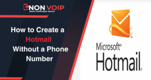 How to create Hotmail account without phone number via Non-Voip numbers