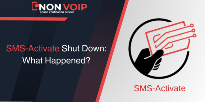 SMS-Activate Shut Down: What Happened?