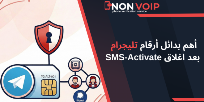 أهم بدائل أرقام تليجرام بعد اغلاق SMS-Activate في 2026