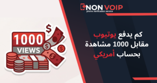 كم يدفع يوتيوب مقابل 1000 مشاهدة بحساب أمريكي؟ وكيف تنشئه تقنياً؟