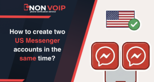 How to create two US Messenger accounts in the same time?