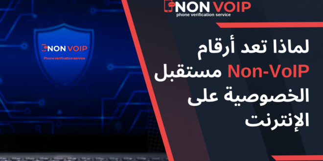 لماذا تعد أرقام Non-VoIP مستقبل الخصوصية على الإنترنت