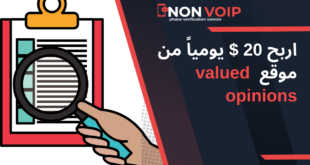 اربح 20 $ يومياً من موقع  valued opinions