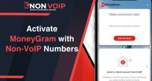 Activate MoneyGram with Non-VoIP Numbers