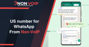 US number for WhatsApp From Non-VoIP