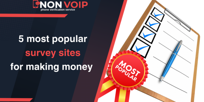 The 5 most popular survey sites for making money in 2024